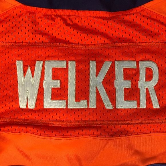 Wes Welker Denver Broncos Nike NFL Jersey #83 Football Orange Mens Size 48 - Picture 10 of 12